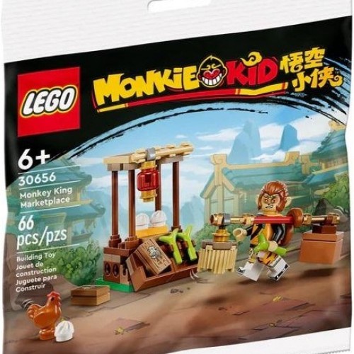 LEGO Monkie Kid 30656 Monkey King Marketplace Pazaryeri Oyuncakları LEGO Monkie Kid 30656 Monkey King Marketplace Pazaryeri Oyuncakları