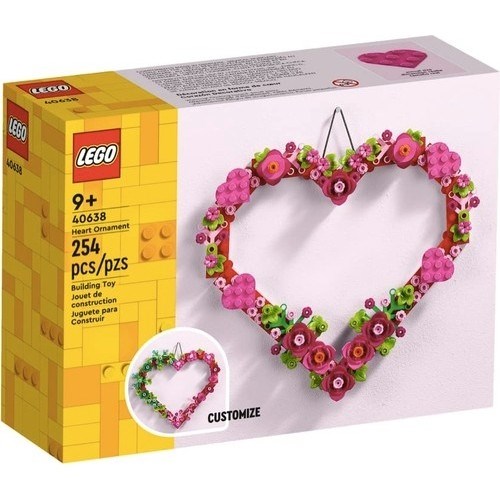Lego Iconic Kalp Süsü 40638