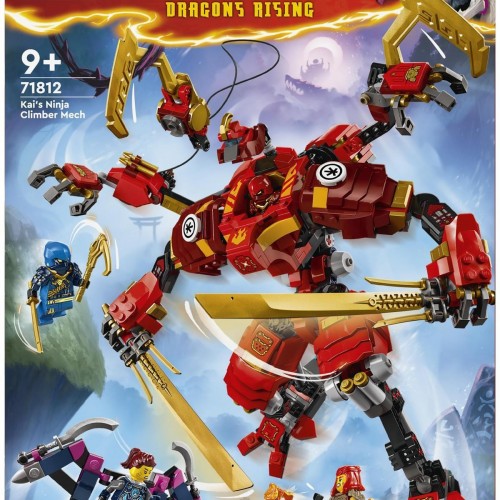 Lego Ninjago Kai’nin Ninja Tırmanma Robotu 71812 (623 Parça) Lego Ninjago Kai’nin Ninja Tırmanma Robotu 71812 (623 Parça)