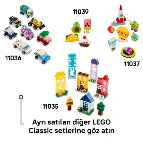 Lego Classic Yaratıcı Mutlu Kutu 11042 Yapım Seti (680 Parça) Lego Classic Yaratıcı Mutlu Kutu 11042 Yapım Seti (680 Parça)