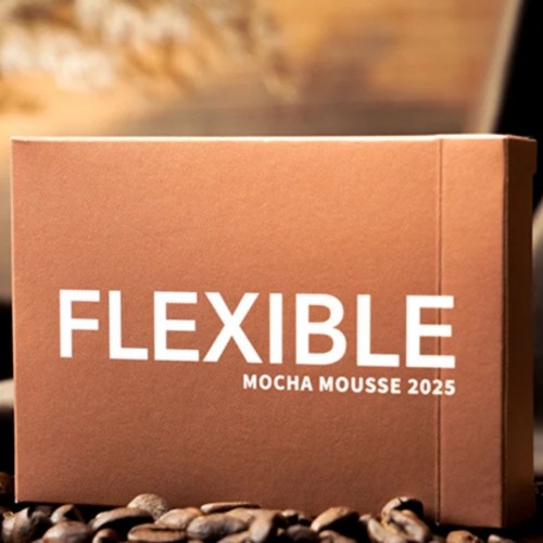 TCC Flexible Mocha Mousse Premium Oyun Kağıdı iskambil Kartları Destesi
