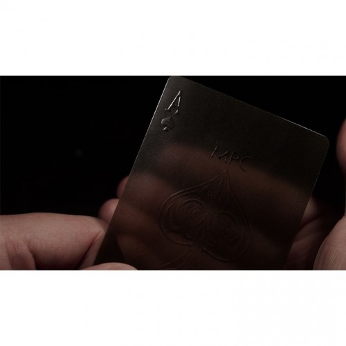 MPC Aqua Black Invisible Premium Oyun Kağıdı iskambil Kartları Destesi MPC Aqua Black Invisible Premium Oyun Kağıdı iskambil Kartları Destesi
