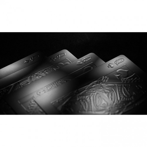 MPC Aqua Black Invisible Premium Oyun Kağıdı iskambil Kartları Destesi MPC Aqua Black Invisible Premium Oyun Kağıdı iskambil Kartları Destesi