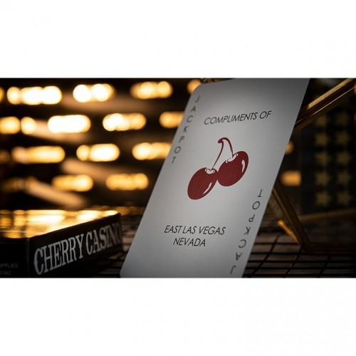 Bicycle Cherry Casino (Monte Carlo Black and Gold) Premium Oyun Kağıdı iskambil Kartları Destesi