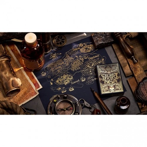 WJPC Secret of the Sea (Deluxe Limited Edition) Premium Oyun Kağıdı iskambil Kartları Destesi WJPC Secret of the Sea (Deluxe Limited Edition) Premium Oyun Kağıdı iskambil Kartları Destesi