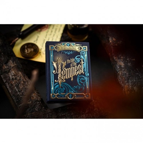 Cartamundi The Tale of the Tempest Ocean Edition Premium Oyun Kağıdı Kartı iskambil Kartları Destesi Cartamundi The Tale of the Tempest Ocean Edition Premium Oyun Kağıdı Kartı iskambil Kartları Destesi