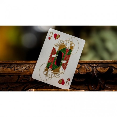 Theory11 Tavern on the Green Red Edition Premium Oyun Kartları iskambil Kağıdı Destesi Theory11 Tavern on the Green Red Edition Premium Oyun Kartları iskambil Kağıdı Destesi