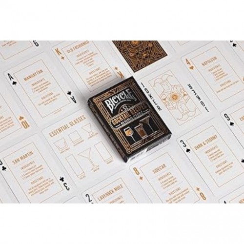 Bicycle Cocktail Recipes Premium Oyun Kağıdı iskambil Kartları Destesi Bicycle Cocktail Recipes Premium Oyun Kağıdı iskambil Kartları Destesi