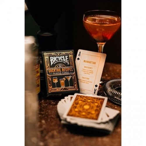 Bicycle Cocktail Recipes Premium Oyun Kağıdı iskambil Kartları Destesi Bicycle Cocktail Recipes Premium Oyun Kağıdı iskambil Kartları Destesi