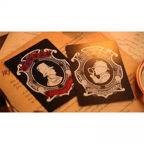 Room One Jack the Ripper & Sherlock Holmes Stalemate Edition Oyun Kağıdı iskambil Kartları Destesi Room One Jack the Ripper & Sherlock Holmes Stalemate Edition Oyun Kağıdı iskambil Kartları Destesi