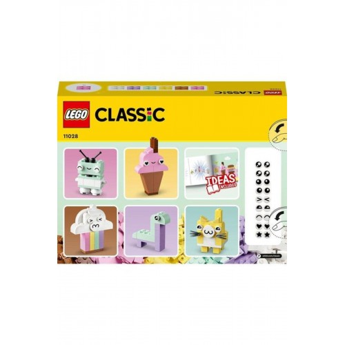 Lego Classic Creative Pastel Fun 11028 Yapım Seti (333 Parça)