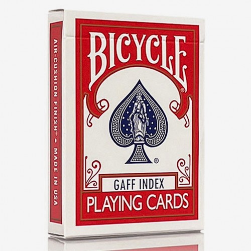 Bicycle Gaff Index (Gimmicks and Online Instructions) Hileli Oyun Kağıdı iskambil Kartları Destesi