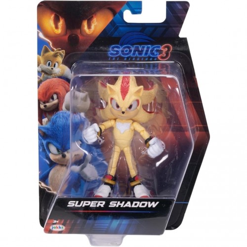 Sonic The Hedgehog 3 Filmi Süper Shadow Aksiyon Figürü Oyuncakları Figürleri