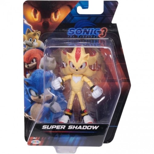 Sonic The Hedgehog 3 Filmi Süper Shadow Aksiyon Figürü Oyuncakları Figürleri
