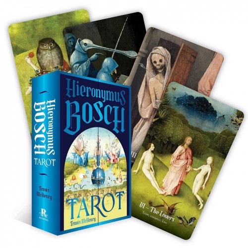 Travis McHenry Hieronymus Bosch Tarot Kartları Destesi 78 Kart ve 112 Sayfa Resimli Kılavuz Kitap
