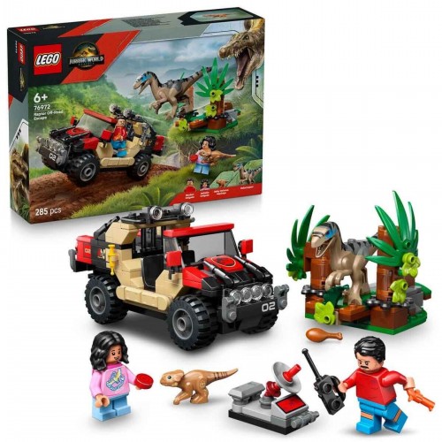 Lego Jurassic World Raptor Arazi Kaçışı 76972 (285 Parça) Lego Jurassic World Raptor Arazi Kaçışı 76972 (285 Parça)