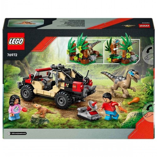 Lego Jurassic World Raptor Arazi Kaçışı 76972 (285 Parça) Lego Jurassic World Raptor Arazi Kaçışı 76972 (285 Parça)