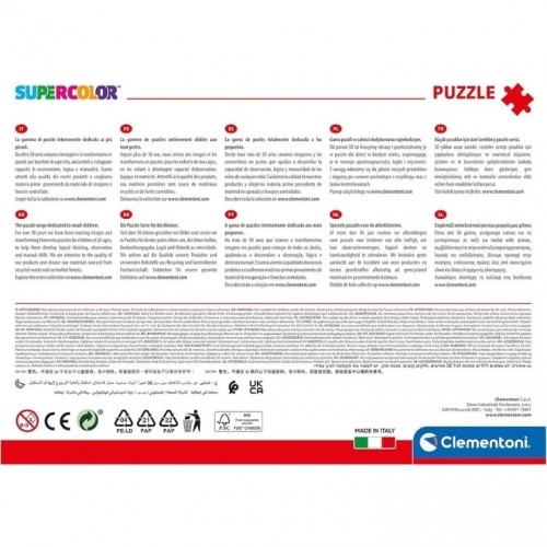 Clementoni Super Color Sonic The Hedgehog Kaliteli Premium Yapboz 104 Parça Çocuk Puzzle 27159
