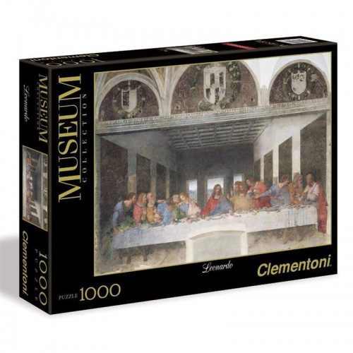 Clementoni 1000 Parça Museum Collection Premium Yetişkin Puzzle Leonardo “The Last Supper” 31447