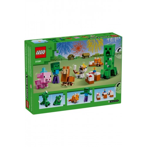 Lego Minecraft Yavru Domuzun Doğum Günü Kutlaması 21281 (351 Parça)