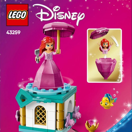 Lego Disney Princess Dönen Ariel 43259 (93 Parça) Lego Disney Princess Dönen Ariel 43259 (93 Parça)