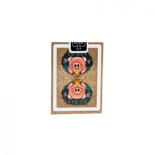 Bicycle Super Truffle Pigs (Hınzır) Premium Oyun Kağıdı Koleksiyonluk iskambil Kartları Destesi Bicycle Super Truffle Pigs (Hınzır) Premium Oyun Kağıdı Koleksiyonluk iskambil Kartları Destesi
