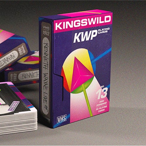EPCC Kings Wild Project 1982 VHS Kenneth Premium Oyun Kağıdı iskambil Kartları Destesi