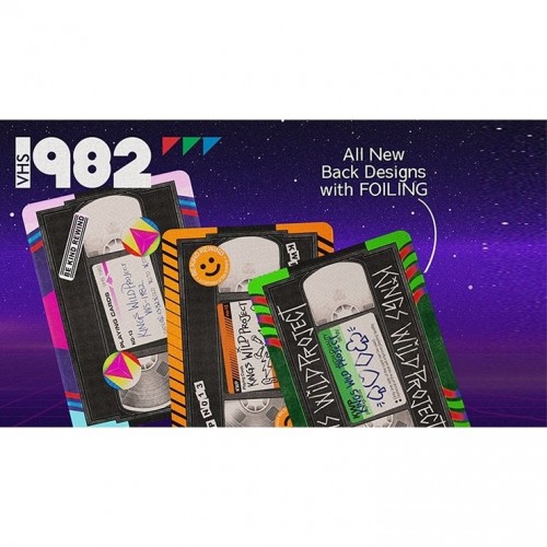 EPCC Kings Wild Project 1982 VHS Kenneth Premium Oyun Kağıdı iskambil Kartları Destesi EPCC Kings Wild Project 1982 VHS Kenneth Premium Oyun Kağıdı iskambil Kartları Destesi