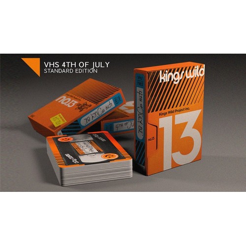EPCC Kings Wild Project 1982 VHS 4th of July Premium Oyun Kağıdı iskambil Kartları Destesi