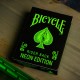 Bicycle Neon Rider Back Green-Glo Deck Premium Oyun Kağıdı iskambil Kartları Destesi