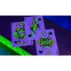 Bicycle Neon Rider Back Green-Glo Deck Premium Oyun Kağıdı iskambil Kartları Destesi