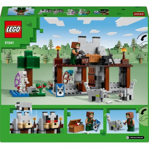 Lego Minecraft Kurt Kalesi 21261 Yapım Seti (312 Parça) Lego Minecraft Kurt Kalesi 21261 Yapım Seti (312 Parça)
