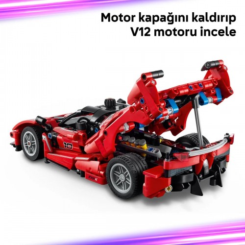 Lego Technic Ferrari FXX K 42212 Yapım Seti (897 Parça) Lego Technic Ferrari FXX K 42212 Yapım Seti (897 Parça)