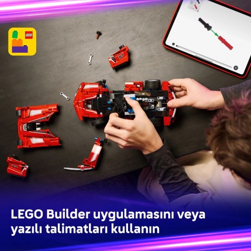 Lego Technic Ferrari FXX K 42212 Yapım Seti (897 Parça) Lego Technic Ferrari FXX K 42212 Yapım Seti (897 Parça)