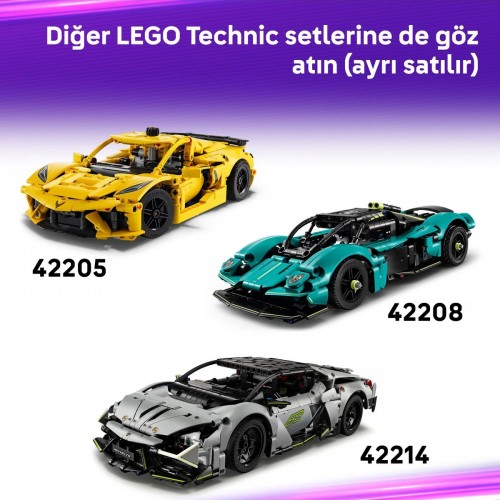 Lego Technic Ferrari FXX K 42212 Yapım Seti (897 Parça) Lego Technic Ferrari FXX K 42212 Yapım Seti (897 Parça)