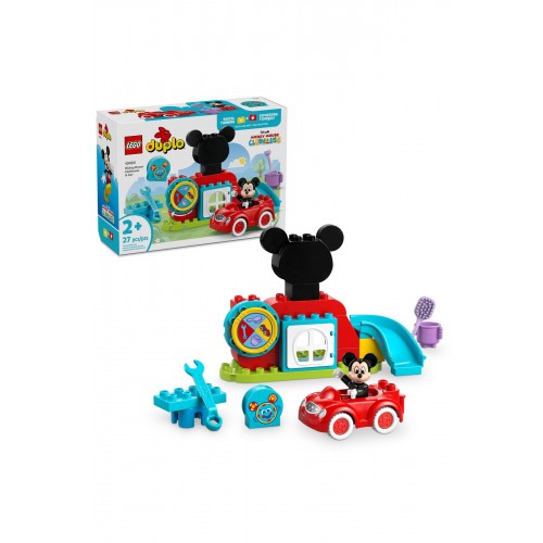 Lego Duplo Disney Mickey Fare’nin Kulüp Evi ve Arabası 10454 (27 Parça)