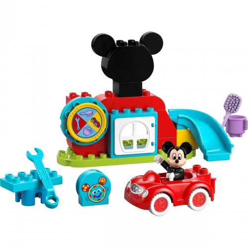 Lego Duplo Disney Mickey Fare’nin Kulüp Evi ve Arabası 10454 (27 Parça)
