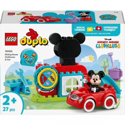 Lego Duplo Disney Mickey Fare’nin Kulüp Evi ve Arabası 10454 (27 Parça) Lego Duplo Disney Mickey Fare’nin Kulüp Evi ve Arabası 10454 (27 Parça)