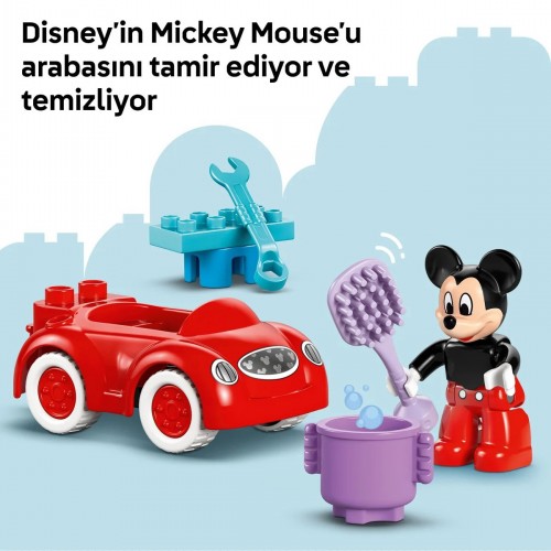 Lego Duplo Disney Mickey Fare’nin Kulüp Evi ve Arabası 10454 (27 Parça) Lego Duplo Disney Mickey Fare’nin Kulüp Evi ve Arabası 10454 (27 Parça)
