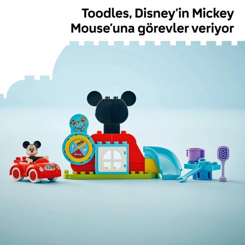 Lego Duplo Disney Mickey Fare’nin Kulüp Evi ve Arabası 10454 (27 Parça) Lego Duplo Disney Mickey Fare’nin Kulüp Evi ve Arabası 10454 (27 Parça)