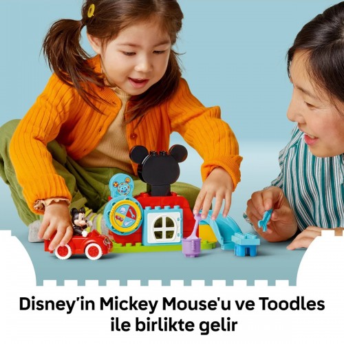 Lego Duplo Disney Mickey Fare’nin Kulüp Evi ve Arabası 10454 (27 Parça) Lego Duplo Disney Mickey Fare’nin Kulüp Evi ve Arabası 10454 (27 Parça)