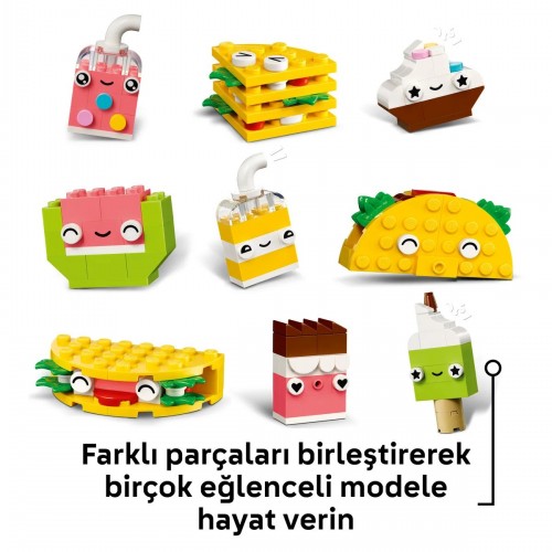 Lego Classic Yaratıcı Yiyecek Arkadaşlar 11039 (150 Parça) Lego Classic Yaratıcı Yiyecek Arkadaşlar 11039 (150 Parça)