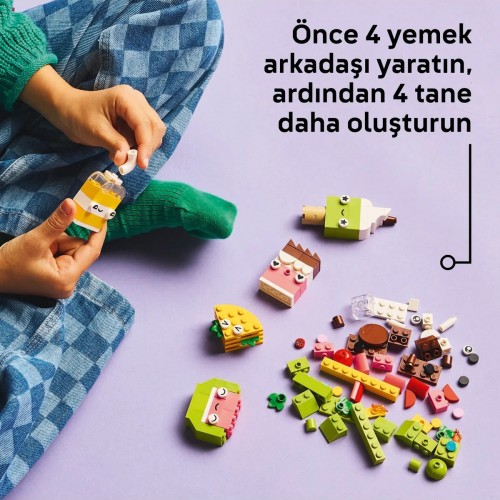 Lego Classic Yaratıcı Yiyecek Arkadaşlar 11039 (150 Parça) Lego Classic Yaratıcı Yiyecek Arkadaşlar 11039 (150 Parça)