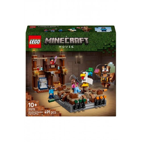 Lego Minecraft Orman Malikanesi Dövüş Ringi 21272 (491 Parça)