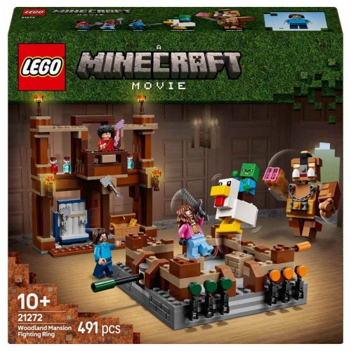 Lego Minecraft Orman Malikanesi Dövüş Ringi 21272 (491 Parça)