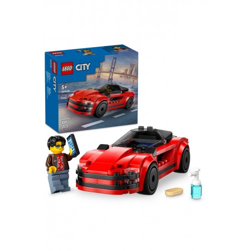 Lego City Kırmızı Spor Araba 60448 (109 Parça)