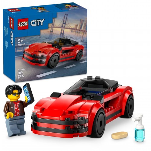 Lego City Kırmızı Spor Araba 60448 (109 Parça)