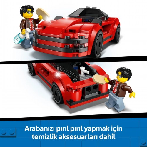 Lego City Kırmızı Spor Araba 60448 (109 Parça) Lego City Kırmızı Spor Araba 60448 (109 Parça)