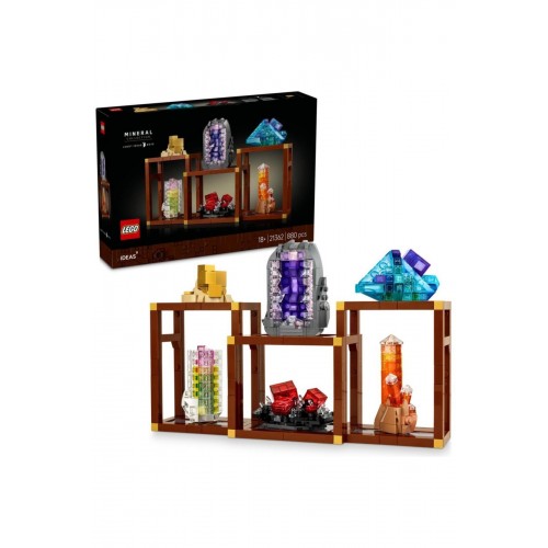 Lego Ideas Mineral Koleksiyonu 21362 (880 Parça)