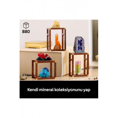 Lego Ideas Mineral Koleksiyonu 21362 (880 Parça)